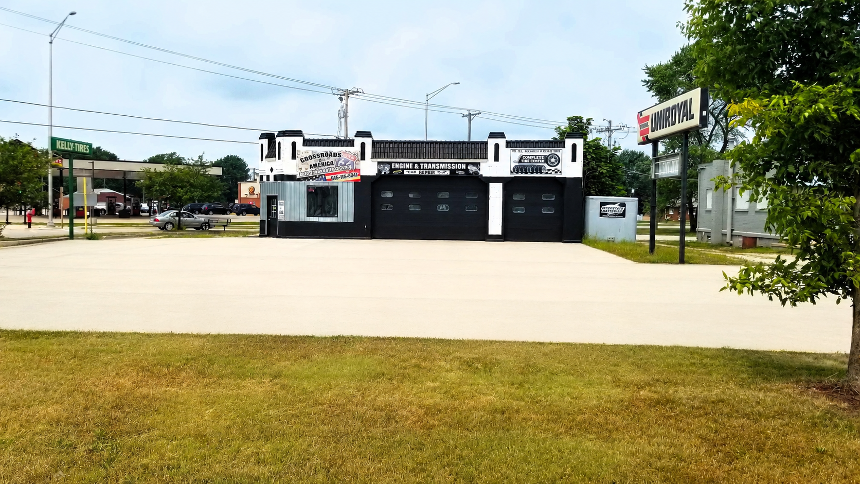 Front exterior of building