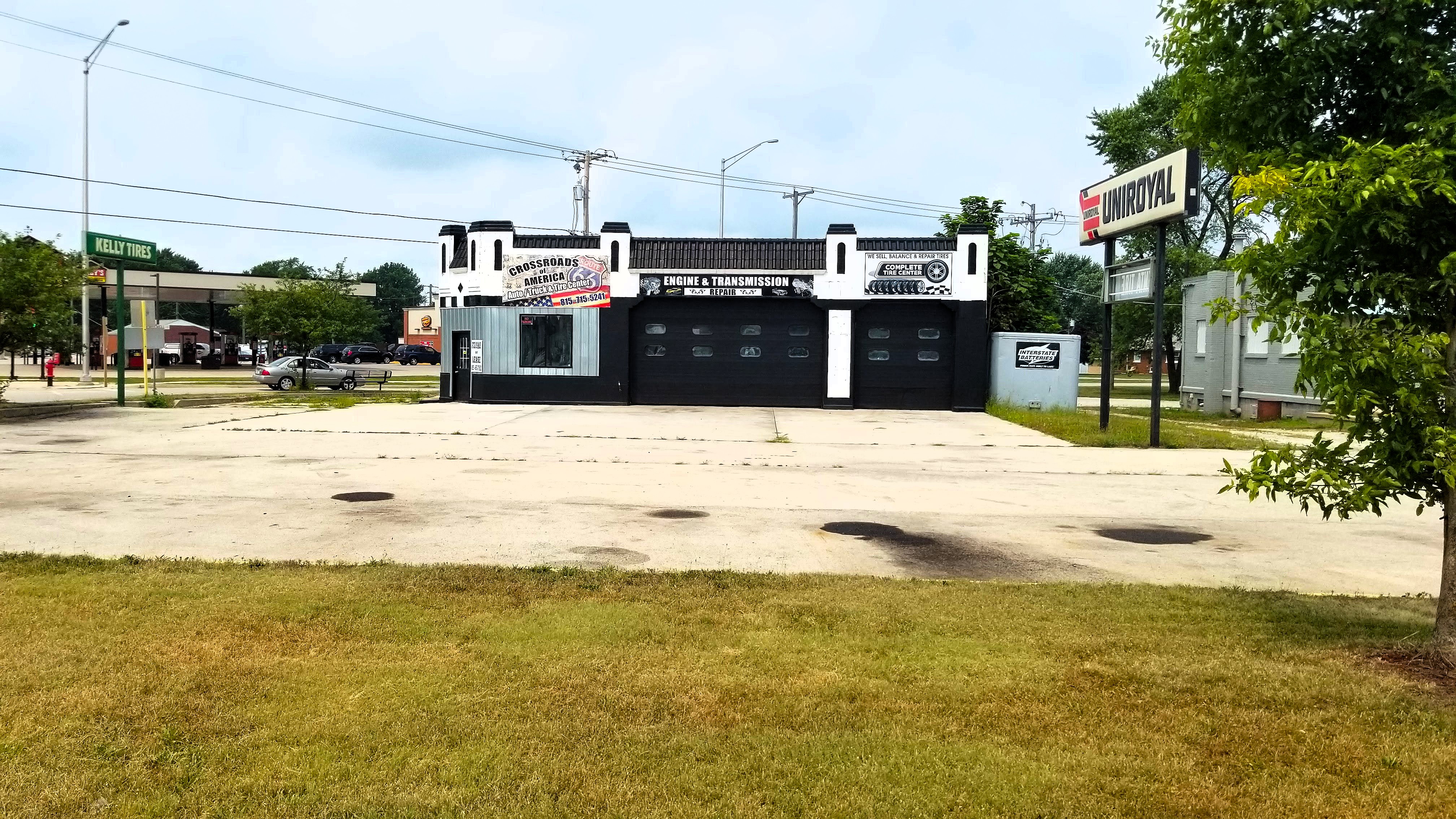 Front exterior of building